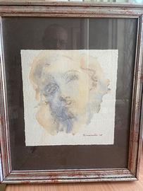 Acquerello Patrizia Simonetti del 1976