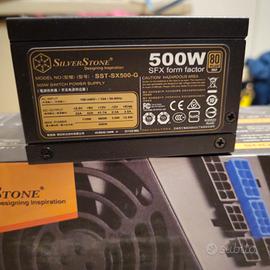 alimentatore 500w sfx Silverstone 80plus gold