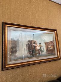 Quadro con paesaggio