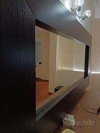 specchio cornice wenghe'
