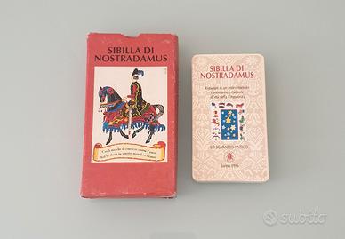 Carte Sibilla di Nostradamus Vintage Anni 90