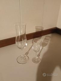 6 flute per distillati Bormioli