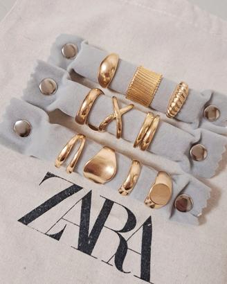 set 10 anelli oro
