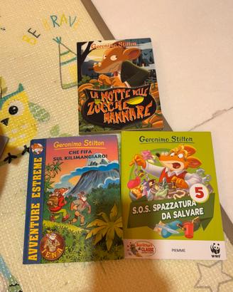 Geronimo stilton , 3 libri