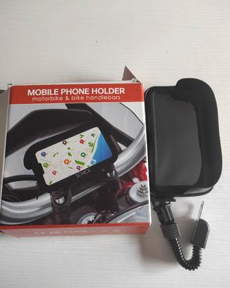 Porta cellulare smartphone moto e bici