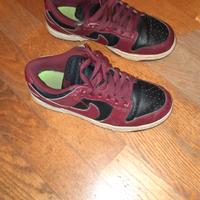 scarpe nike nere e bordeaux 
