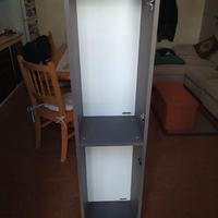 Pensile colore noce 150X35 per parete attrezzata