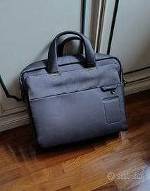 Borsa porta PC Mandarina Duck – grigia e gialla