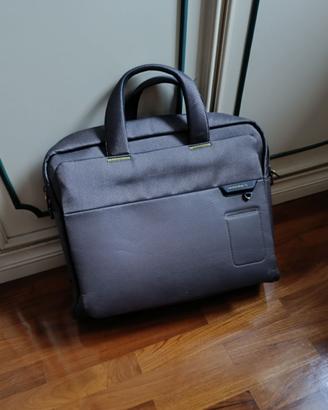 Borsa porta PC Mandarina Duck – grigia e gialla