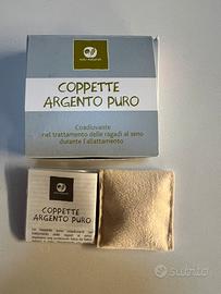 Coppette in argento puro