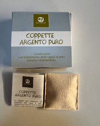 Coppette in argento puro