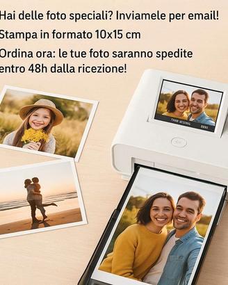 📸 Stampa foto personalizzate 10x15 cm!