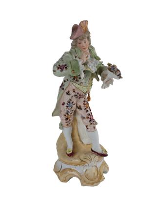 Damerino Cicisbeo in Biscuit - Fine '800