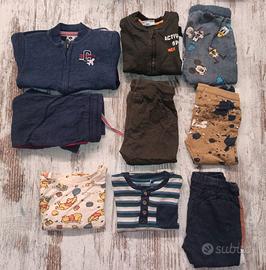 Lotti abigliamento bambino(36 capi) da 68 a 86 cm