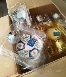 collezione mini tazzine caffè in porcellana 