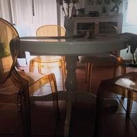 tavolo rotondo allungabile 