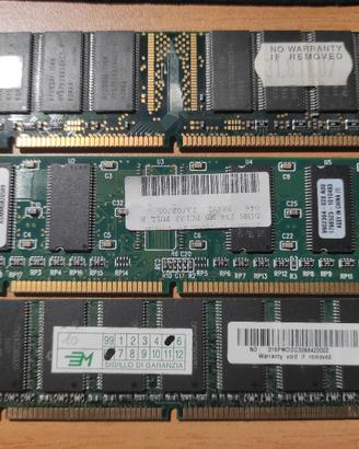 Memorie RAM PC-100 e PC-133
