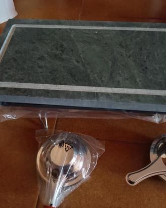 Grill da tavolo con pietra ollare