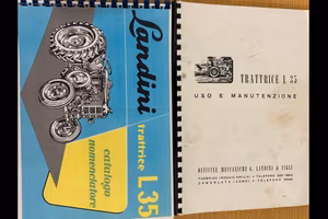 Libretti uso e esplosi landini d’epoca