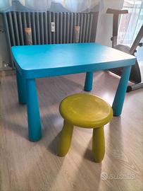 Tavolino per bambini mammut