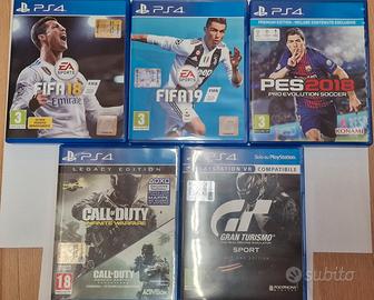 5 giochi ps4