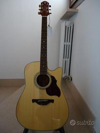 Chitarra Crafter acustica elettrificata DE-8 nuova