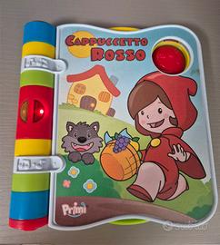 Libro sonoro musicale Cappuccetto Rosso