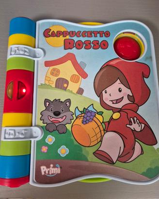 Libro sonoro musicale Cappuccetto Rosso