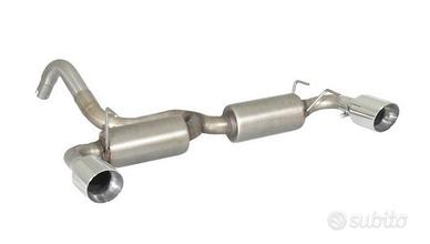 Scarico Ragazzon per 595 Abarth Bipancia