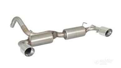 Scarico Ragazzon per 595 Abarth Bipancia