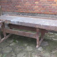 TAVOLO BANCO DA FALEGNAME ANTICO