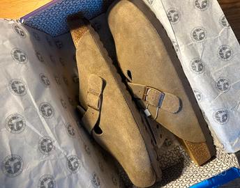 Birkenstock Boston beige – taglia 40 – nuove