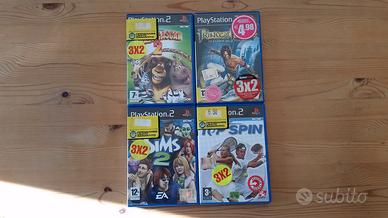 4 GIOCHI (PlayStation 2)