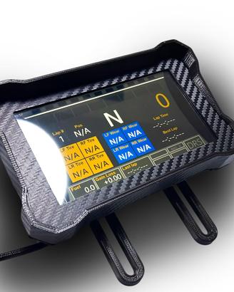 Simracing dashboard schermo touchscreen simulatore