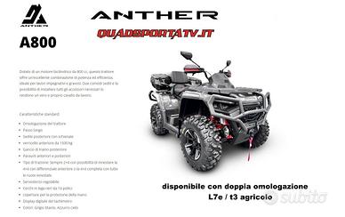 quad ANTHER A800 L L7e / T3b leggi bene