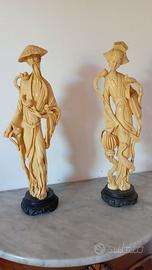 statuette cinesi vintage
