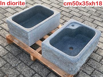 Lavello lavandino per cucina in pietra granito 50