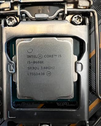 Intel core I5 8600K