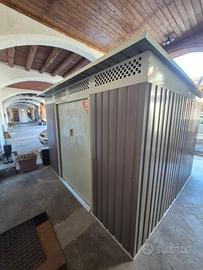 Casetta da giardino in alluminio