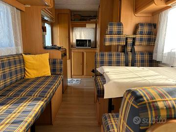 Camper Mansardato DueErre Start 410 6 posti letto