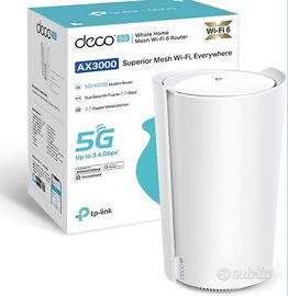 TPLink Deco X30005G Router con Sim 5G Mesh WiFi 6