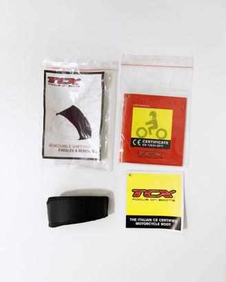 Shift pad nero NUOVO protezione scarpe moto TCX