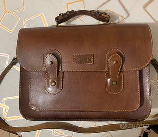 Borsa in vero cuoio, anni’90, vintage