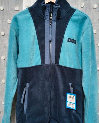 Felpa in pile con zip Columbia