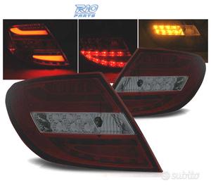 FANALI MERCEDES CLASSE C W204 SEDAN 07-11 BAR LED 