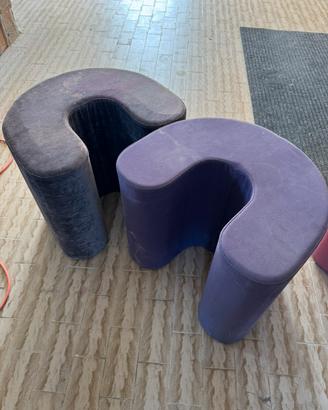Coppia di pouf Dall’agnese