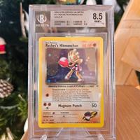 Pokemon Rocket's Hitmonchan BGS 8.5 11/132 Holo Un