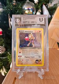 Pokemon Rocket's Hitmonchan BGS 8.5 11/132 Holo Un