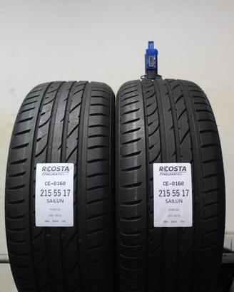 2 GOMME USATE 215 55 R17 SAILUN 98W