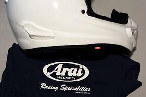 Arai casco MX-V EVO Plain White taglia S